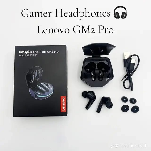 Lenovo GM2 Pro Wireless Earbuds