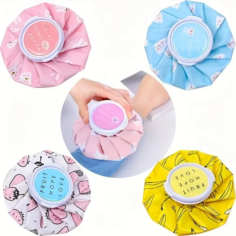 Reusable hot and cold compress ice bag